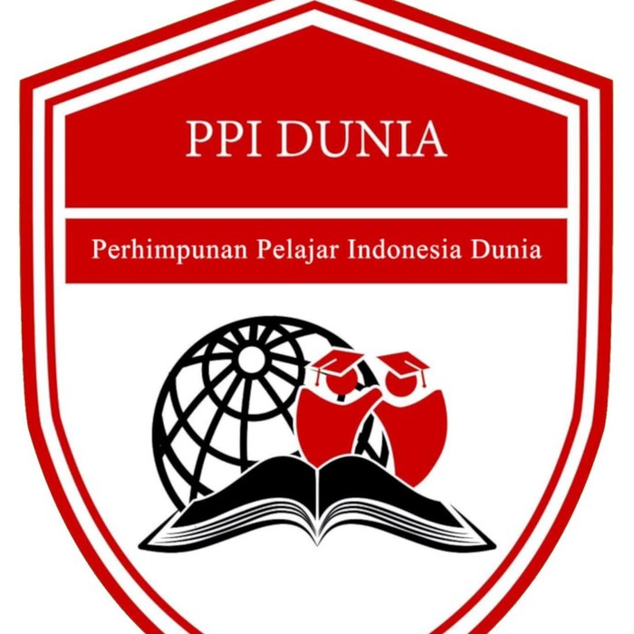 Lambang PPI Dunia. PPI Dunia soroti berbagai kebijakan politik luar negeri Indonesia.