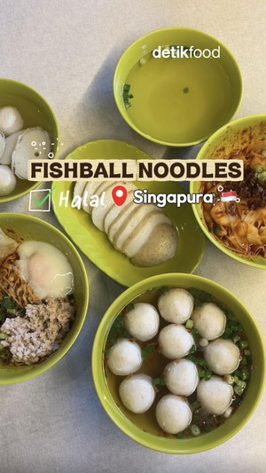 Video: Legendaris! Ini Mee Pok di Singapura yang Bersertifikat Halal