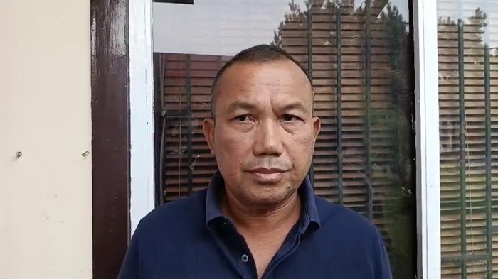 Mantan Wali Kota Sibolga, Jamaluddin Pohan diperiksa penyidik Polda Sumut terkait dugaan korupsi pembangunan Pasar Ikan Kota Sibolga. (dok. istimewa)