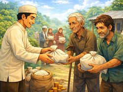 Orang yang Berhak Menerima Zakat Fitrah Menurut Al-Quran, Ini 8 Golongannya!