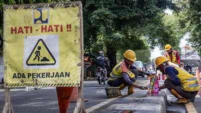 Pembenahan Jalan Nasional di Jalur Jakarta-Bogor Jelang Mudik Lebaran