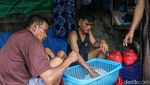 Penjualan Kolang-kaling di Pasar Tanah Abang Lesu Saat Ramadan