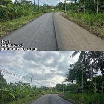 Program pembangunan jalan lewat skema MYP Pemprov Sulsel.