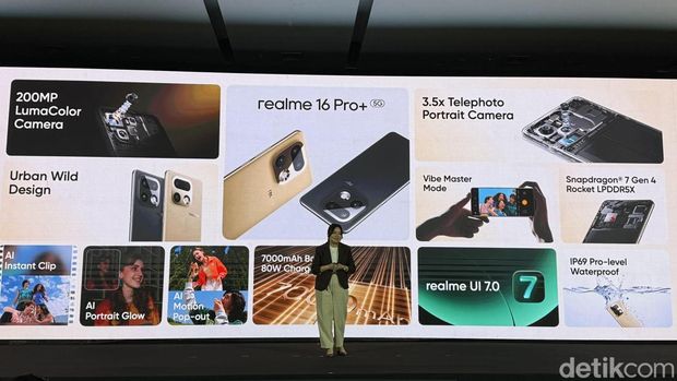Rangkuman spesifikasi Realme 16 Pro series