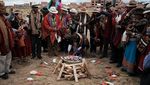Ritual Adat Digelar untuk Korban Kecelakaan Pesawat Militer di Bolivia