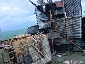 4 Rumah di Sikka Rusak Berat Diterjang Angin Kencang