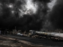 Penampakan Kawasan Depot Bahan Bakar Iran Usai Diserang Israel