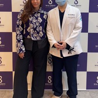 Selain hidung, Shalom juga menjalani oplas pada bagian lipatan matanya. Untuk operasi tersebut, putri Wulan Guritno itu ditangani oleh dr. Park. Foto: Instagram/@sharazaaa