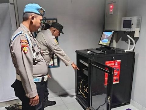 SPBU di Kecamatan Babelan, Kabupaten Bekasi, Jabar jadi sasaran perampokan. Lima pegawai SPBU sempat disekap. Pelaku diduga empat orang. (dok Polres Bekasi)