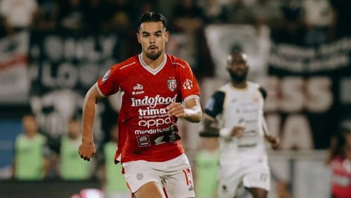 Striker Bali United, Jens Raven. (Foto: Dok. Bali United)