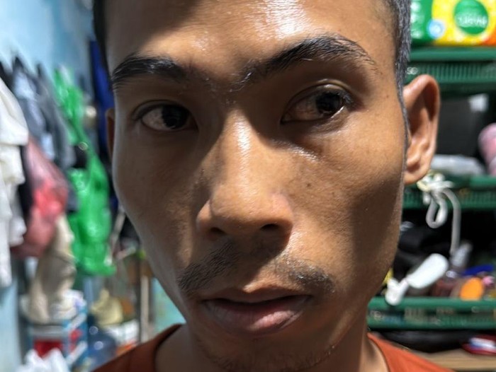 Tampang pembunuh Ermanto Usman. (Dok. ist)