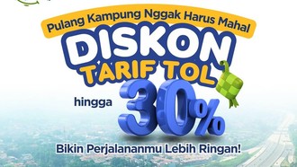 Rincian 29 Tol Diskon Tarif hingga 30%, Catat Jadwalnya!