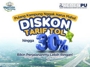 Alasan Tak Ada Diskon Tarif Tol Saat Puncak Mudik Lebaran