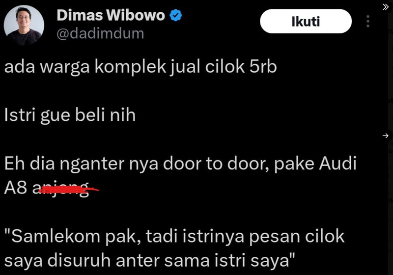 Orang kaya kalau gabut emang begini ya, detikers? Kalau kamu, pernah ngalamin hal serupa juga, nggak?