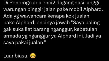Keren nih, mantap. Foto: X/rasjawa  