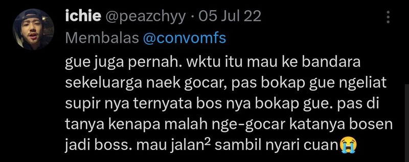 Orang kaya kalau gabut emang begini ya, detikers? Kalau kamu, pernah ngalamin hal serupa juga, nggak?