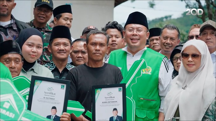 Cucun DPR Berikan Harapan Baru, Resmikan 8 Rumah Relokasi untuk Korban Longsor Arjasari