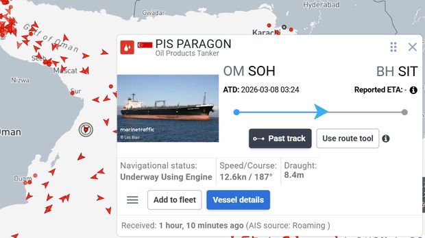 4 Kapal Pertamina Dipantau Pakai MarineTraffic 4 Kapal Pertamina Dipantau Pakai MarineTraffic