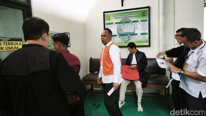 AKBP Basuki jalani sidang perdana kasus kematian dosen Untag di PN Semarang, Rabu (11/3/2026).