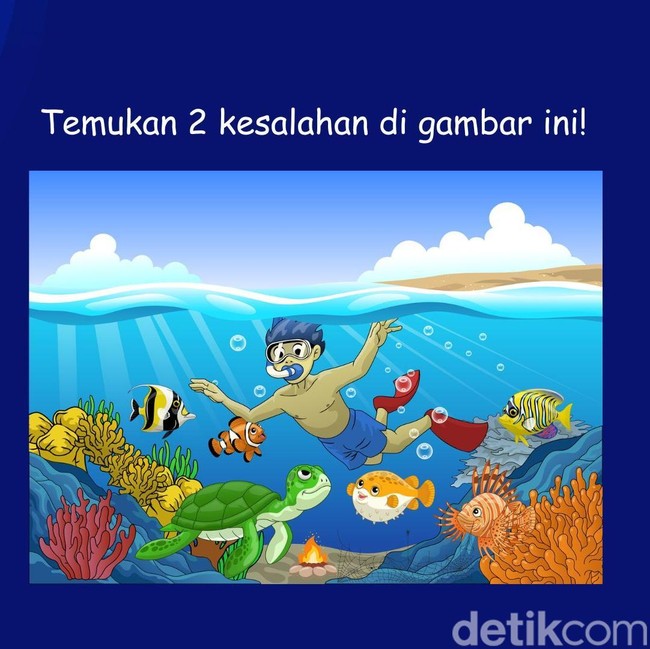 Ayo Jadi Detektif! Temukan Apa yang Janggal dari Gambar Ini?