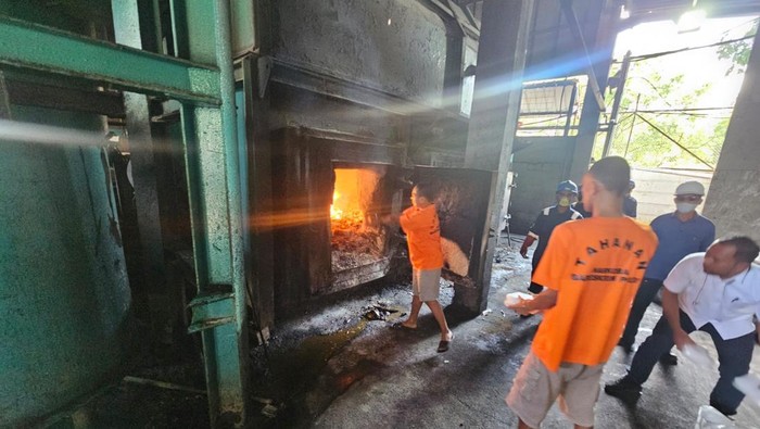 Bareskrim Musnahkan 34,5 Kg Sabu, Pukul Tinju Keras pada Narkoba di Cilegon!