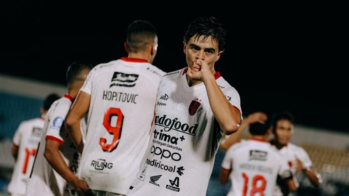 Diego Campos kembali dipercaya menjadi starter saat Bali United melawan Persis Solo di Stadion Manahan, Solo, Kamis (12/3/2026) besok. /Dok. Bali United