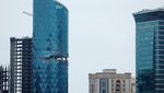 Gedung Kantor di Iran Nyaris Terbelah Usai Dihantam Rudal