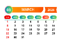 Kalender Maret 2026 dengan Jadwal Libur-Cuti Bersama Nyepi dan Idul Fitri