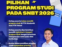 Ketentuan Pilih Prodi di SNBT 2026, Cek Alternatif Pilihannya dari Panitia SNPMB!