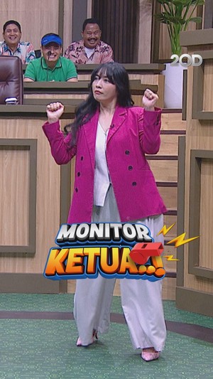 Video: Aksi Hesti Purwadinata Pemanasan di Monitor Ketua Trans TV