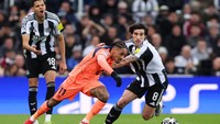 Newcastle Vs Barcelona 0-0 di Babak Pertama