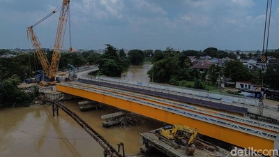 Penampakan Jembatan Kemang Pratama Seharga Rp63,97 Miliar