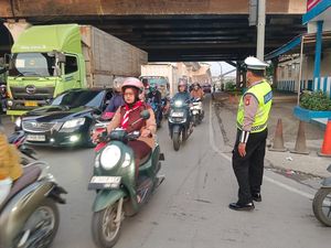 Titik-titik Kepadatan Lalin di Arteri Jakarta Pagi Ini
