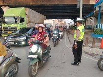 Titik-titik Kepadatan Lalin di Arteri Jakarta Pagi Ini