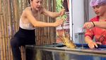 Heboh! Penjual Seafood Cantik Barbar Ini Viral Jadi Sorotan Netizen