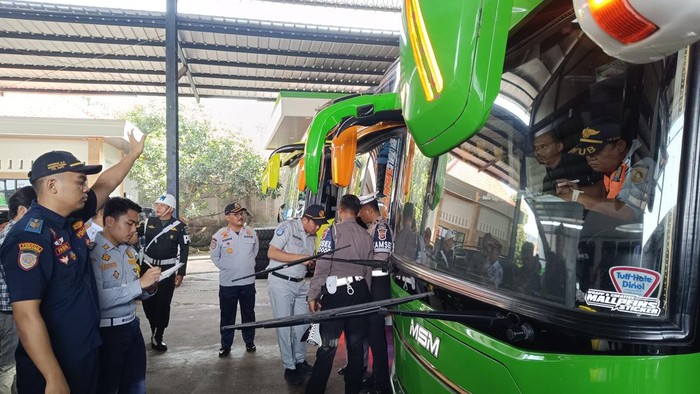 Polisi-Dishub Temukan Kebocoran Keamanan Bus Mudik di Bogor, Ini Hasilnya