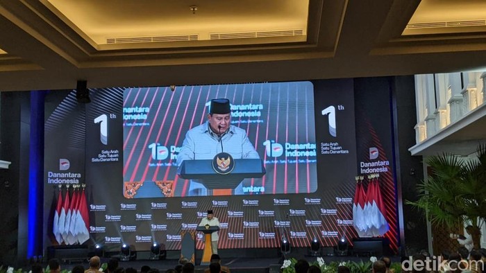 Prabowo Subianto di Danantara