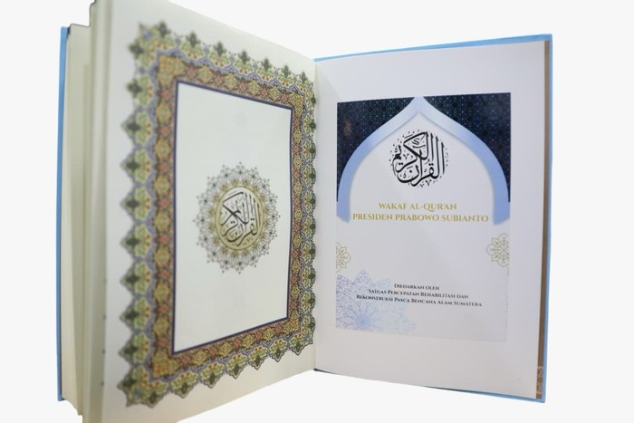 Presiden Wakafkan 70.000 Al-Quran ke Warga Terdampak Bencana Sumatera