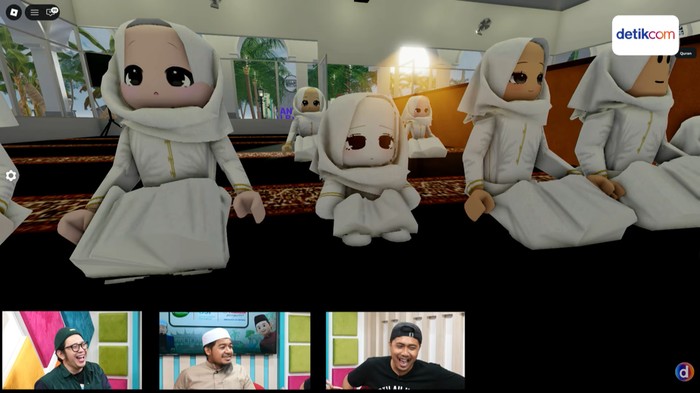Kajian Roblox bersama detikcom hari ini, Rabu, 11 Maret 2026, sudah berakhir. Pesertanya begitu ramai dan pengisi acaranya sangat menghibur.