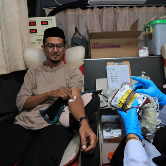 Safari Donor Darah Ramadan, PMI Banda Aceh Sambangi Masjid
