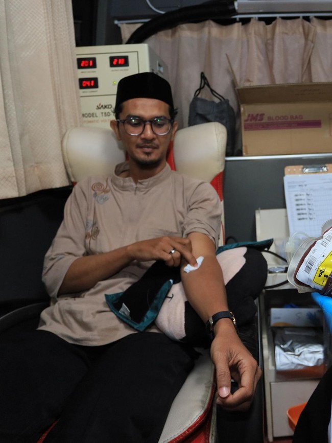 Safari Donor Darah Ramadan, PMI Banda Aceh Sambangi Masjid