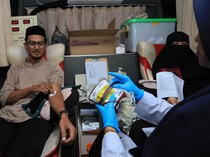 Safari Donor Darah Ramadan, PMI Banda Aceh Sambangi Masjid