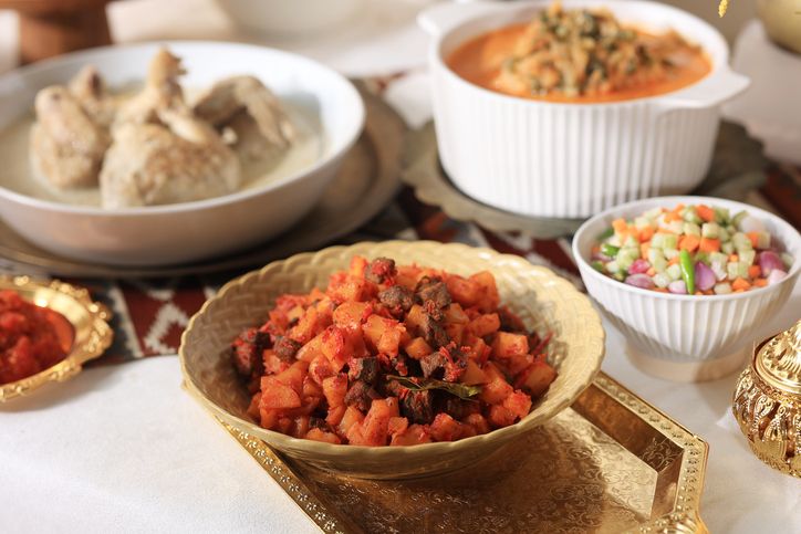 Sambal goreng ati untuk hidangan lebaran.