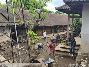Tiga Ruang Kelas SDN 5 Banjar Rusak Berat Diterjang Banjir Bandang