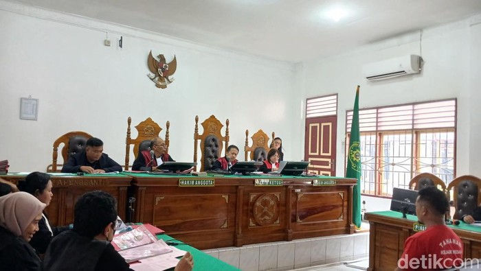 Sidang putusan Muhammad Nazar di Pengadilan Negeri (PN) Medan, Rabu(11/3/2026)