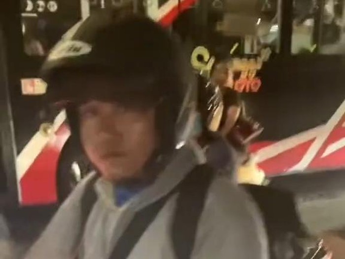 Tampang pelaku begal payudara di Surabaya