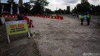 Nantinya Gerbang Tol Purwomartani akan dibuka pada 16 hingga 29 Maret khusus untuk kendaraan masuk.&nbsp;Jam operasionalnya dari pukul 06.00 sampai 18.00.