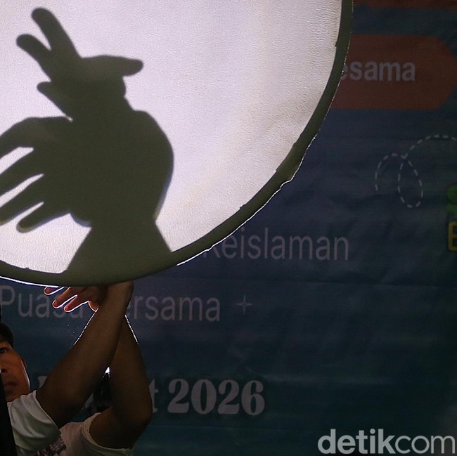 Trik Hand Shadow Bikin Pesantren Ramadan Lebih Seru