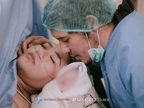 Detik-detik Via Vallen Melahirkan Anak Kedua