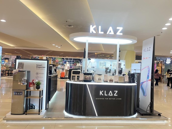 KLAZ, solusi smart living dari AZKO, menghadirkan pop-up booth di Central Park, Jakarta Barat.
